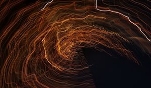 Preview wallpaper light, distortion, blur, lines, abstraction