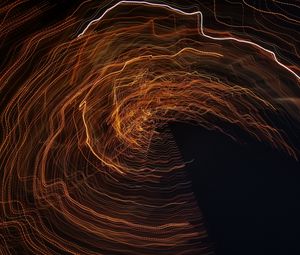 Preview wallpaper light, distortion, blur, lines, abstraction