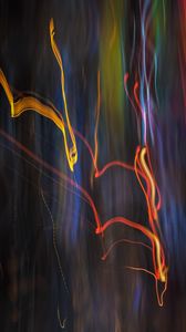 Preview wallpaper light, freezelight, blur, long exposure, abstraction