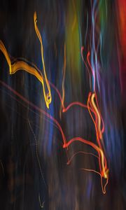 Preview wallpaper light, freezelight, blur, long exposure, abstraction