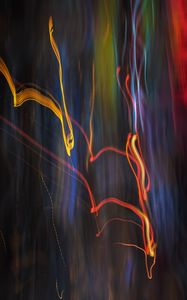 Preview wallpaper light, freezelight, blur, long exposure, abstraction