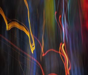 Preview wallpaper light, freezelight, blur, long exposure, abstraction