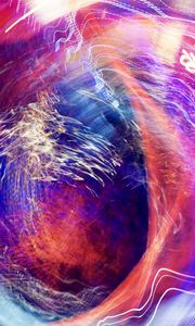 Preview wallpaper light, freezelight, blur, stripes, abstraction, colorful