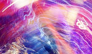 Preview wallpaper light, freezelight, blur, stripes, abstraction, colorful