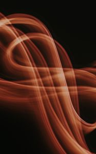 Preview wallpaper light, freezelight, curves, abstraction, brown