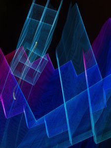 Preview wallpaper light, freezelight, glow, long exposure, abstraction