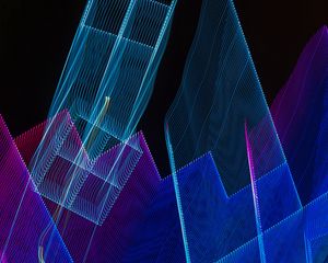 Preview wallpaper light, freezelight, glow, long exposure, abstraction