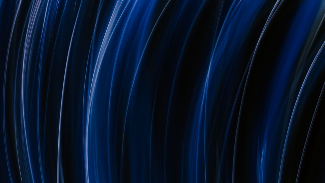 Wallpaper light, freezelight, lines, blur, abstraction, blue