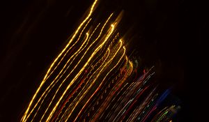 Preview wallpaper light, freezelight, lines, glow, blur, abstraction