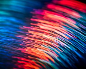 Preview wallpaper light, freezelight, long exposure, abstraction, colorful
