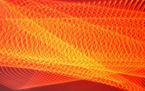 Preview wallpaper light, freezelight, long exposure, lines, abstraction, orange