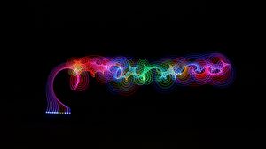 Preview wallpaper light, freezelight, long exposure, colorful, dark