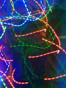 Preview wallpaper light, freezelight, long exposure, abstraction