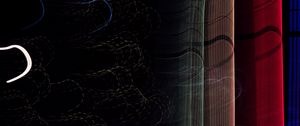 Preview wallpaper light, freezelight, stripes, blur, abstraction, colorful