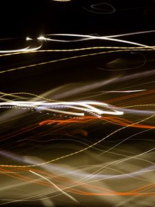 Preview wallpaper light, freezelight, stripes, blur, abstraction