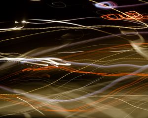 Preview wallpaper light, freezelight, stripes, blur, abstraction