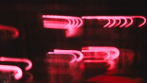 Preview wallpaper light, glare, blur, long exposure, abstraction