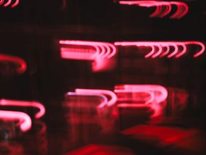 Preview wallpaper light, glare, blur, long exposure, abstraction