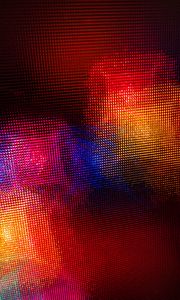 Preview wallpaper light, glare, colorful, glass, blur
