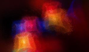 Preview wallpaper light, glare, colorful, glass, blur