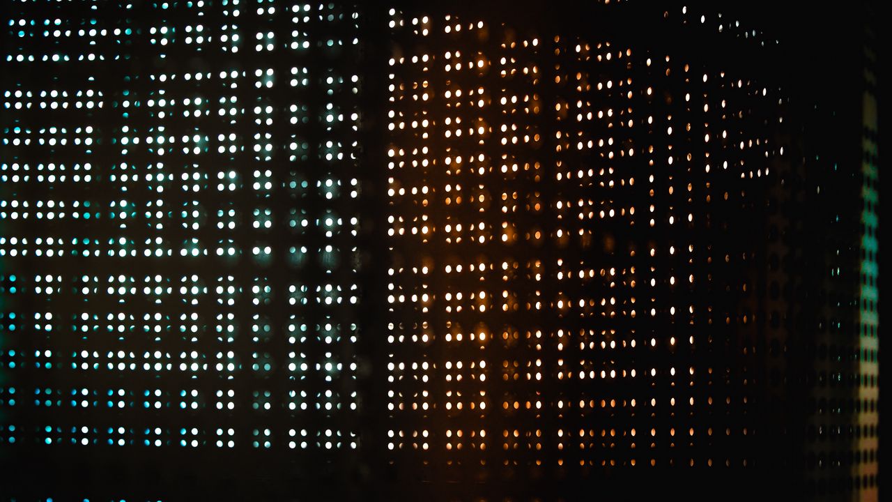 Wallpaper light, grid, dark