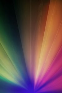 Preview wallpaper light, iridescent, fan, colorful