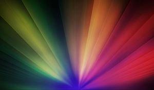 Preview wallpaper light, iridescent, fan, colorful