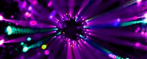 Preview wallpaper light, lights, blur, abstraction, purple