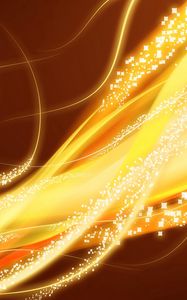 Preview wallpaper light, line, glitter, fire, sparkles