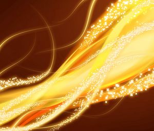 Preview wallpaper light, line, glitter, fire, sparkles