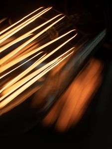 Preview wallpaper light, lines, abstraction, blur