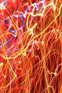 Preview wallpaper light, lines, abstraction, glow, bright