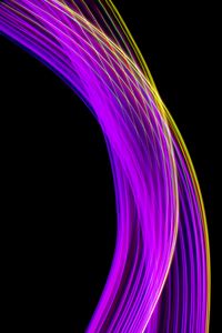 Preview wallpaper light, lines, abstraction, purple