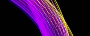Preview wallpaper light, lines, abstraction, purple