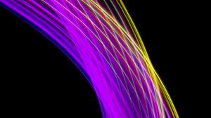 Preview wallpaper light, lines, abstraction, purple