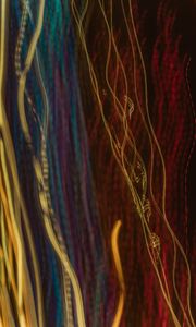 Preview wallpaper light, lines, blur, long exposure, abstraction