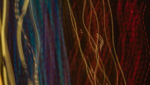 Preview wallpaper light, lines, blur, long exposure, abstraction