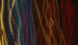 Preview wallpaper light, lines, blur, long exposure, abstraction