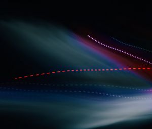 Preview wallpaper light, lines, blur, freezelight, abstraction