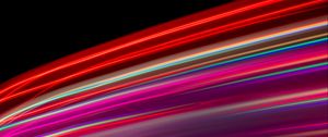 Preview wallpaper light, lines, blur, abstraction, colorful