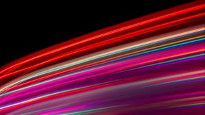 Preview wallpaper light, lines, blur, abstraction, colorful