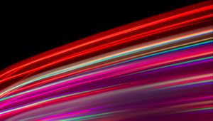 Preview wallpaper light, lines, blur, abstraction, colorful
