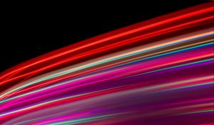 Preview wallpaper light, lines, blur, abstraction, colorful