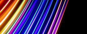 Preview wallpaper light, lines, colorful, abstraction