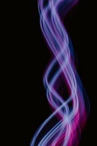 Preview wallpaper light, lines, curves, abstraction, purple