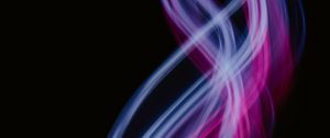 Preview wallpaper light, lines, curves, abstraction, purple