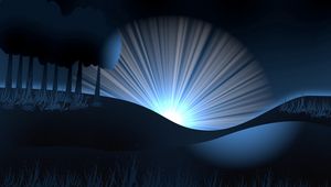 Preview wallpaper light, lines, dark