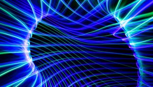 Preview wallpaper light, lines, distortion, freezelight, abstraction