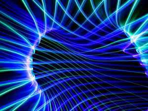 Preview wallpaper light, lines, distortion, freezelight, abstraction