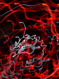 Preview wallpaper light, lines, freezelight, long exposure, abstraction